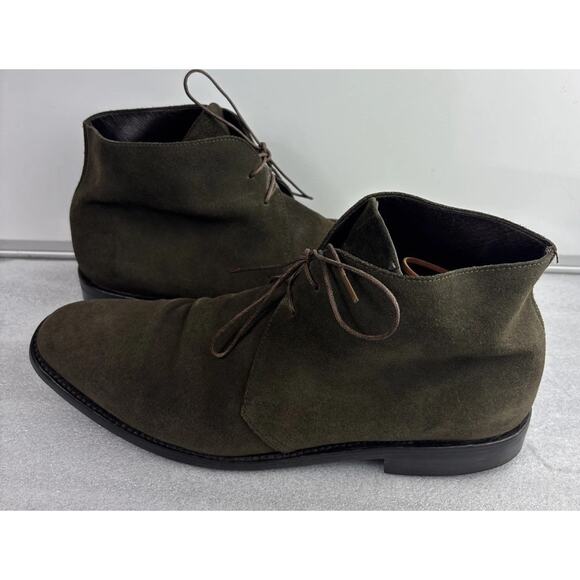 Heschung Mens Suede Leather Chukka Boots Size Uk 9.5 main image 8